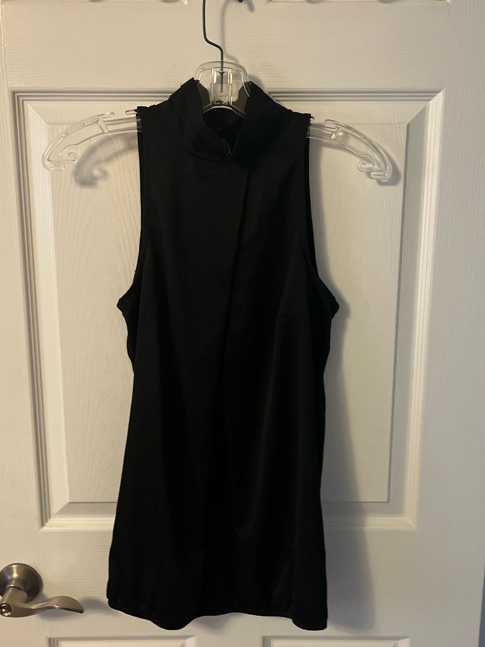 Esprit Black Sleeveless Mock-Neck Camisole